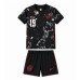 Kanada Alphonso Davies #19 Vonkajší Detský futbalový dres MS 2026 Krátky Rukáv (+ trenírky)